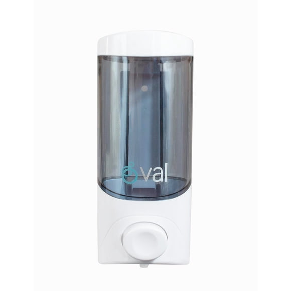 Jabonera Manual Dispensadora Oval 500ml Humo C/ Blanco Oval DV045