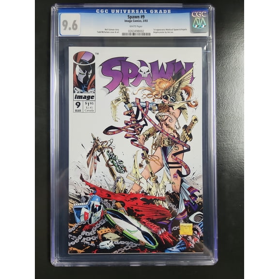 Spawn #9 - CGC 9.6 Comic Book