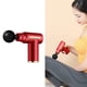 thumbnail image 5 of Masajeador muscular eléctrico de cuatro cabezas bastante ligero, masajeador de impacto rojo en hombros y piernas traseras, 5 of 10