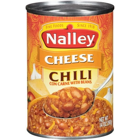 Nalley Cheddar Cheese Chili Con Carne With Beans