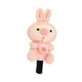 thumbnail image 3 of Vsenkes Golf Wood Head Cover Club Head Cover Cute Pork Transport Protection Plush Golfer Pink for Driver, 3 of 9
