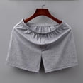 thumbnail image 1 of Mens Sleep Home Pajama Shorts Breathable Solid Underwears Boxers Sport Shorts, 1 of 7