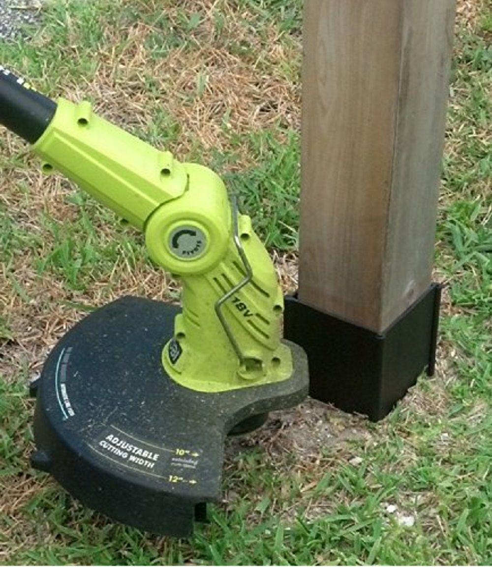 Post Shields mailbox and fence post protector 3.5" x 3.5" x 4" High