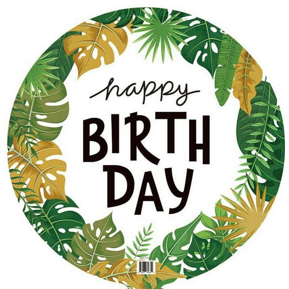 Harnel 18" Birthday Mylar Balloons for all ages - Pack of 10