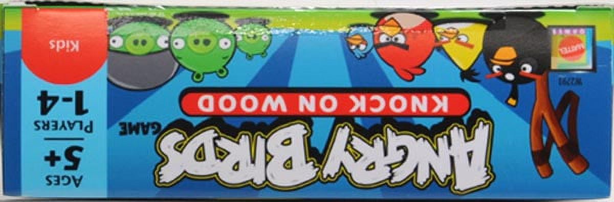 Mattel Angry Birds Knock on Wood Game, 2 to 4 Players, Ages 5Y+, Board Game