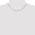 thumbnail image 3 of Diamond2Deal Collier Chaîne Rolo en Argent Sterling 925 2,5 mm pour Femmes 16 Pouces, 3 of 5
