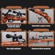 thumbnail image 4 of Bloques de construcción lepins para niños, juguete de ladrillos para armar Rifle de francotirador AWM 98K, serie militar de la Segunda Guerra Mundial, juego técnico MOC, armas del ejército PUBG, 4 of 5