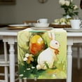 thumbnail image 5 of GUANGHONG Easter Table Runner Linen Bunny Print Home Tablecloth Holiday Party Table Decoration Tablecloth Mat A, 5 of 5