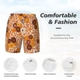 thumbnail image 6 of Picia Hippie Ditsy Floral pattern Mens Swim Trunks with Compression Liner Stretch Beach Shorts Quick Dry with Zipper Pockets No-Chafing Board Shorts-XX-Large, 6 of 9