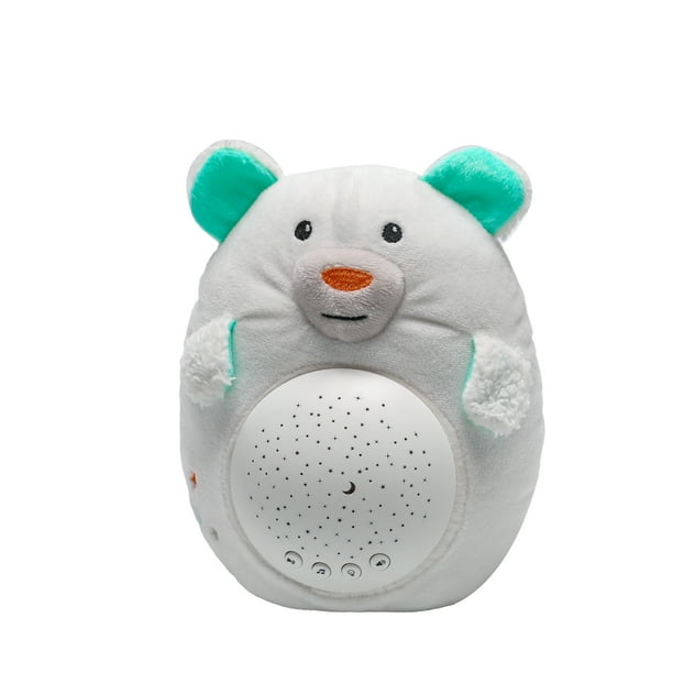 Baby Soother Sound Machine, Baby Sleep Aid Toys, White Noise Machine & Portable Lullaby, Plush