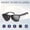 XG88pro Black, variant on Wireless Smart Audio Glasses with Voice Call and Music Capabilities for Outdoor Travel