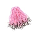 thumbnail image 2 of Milaget 100 Pieces Cellphone Lanyards Phone Rope Straps for Phones Flash Decorations Pink, 2 of 9