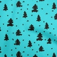thumbnail image 1 of oneOone Georgette Viscose Red Fabric Christmas Tree Dress Material Fabric Print Fabric By The Yard 42 Inch Wide, 1 of 4