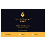 Design Your Own Personalized Business Cards Custom Logo Professional Company Visiting Card