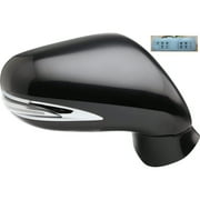 New Original Equipment Side Mirrors Right Power Obsidian Code 212 8791053401C0 fits 2012-2013 Lexus IS250 Base Sedan 4-Door