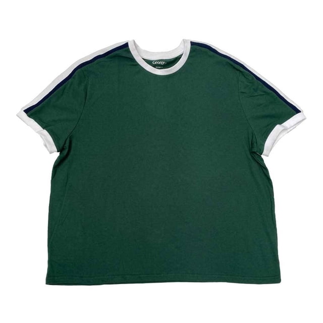 Playera George para Caballero Liso Verde Talla EEG