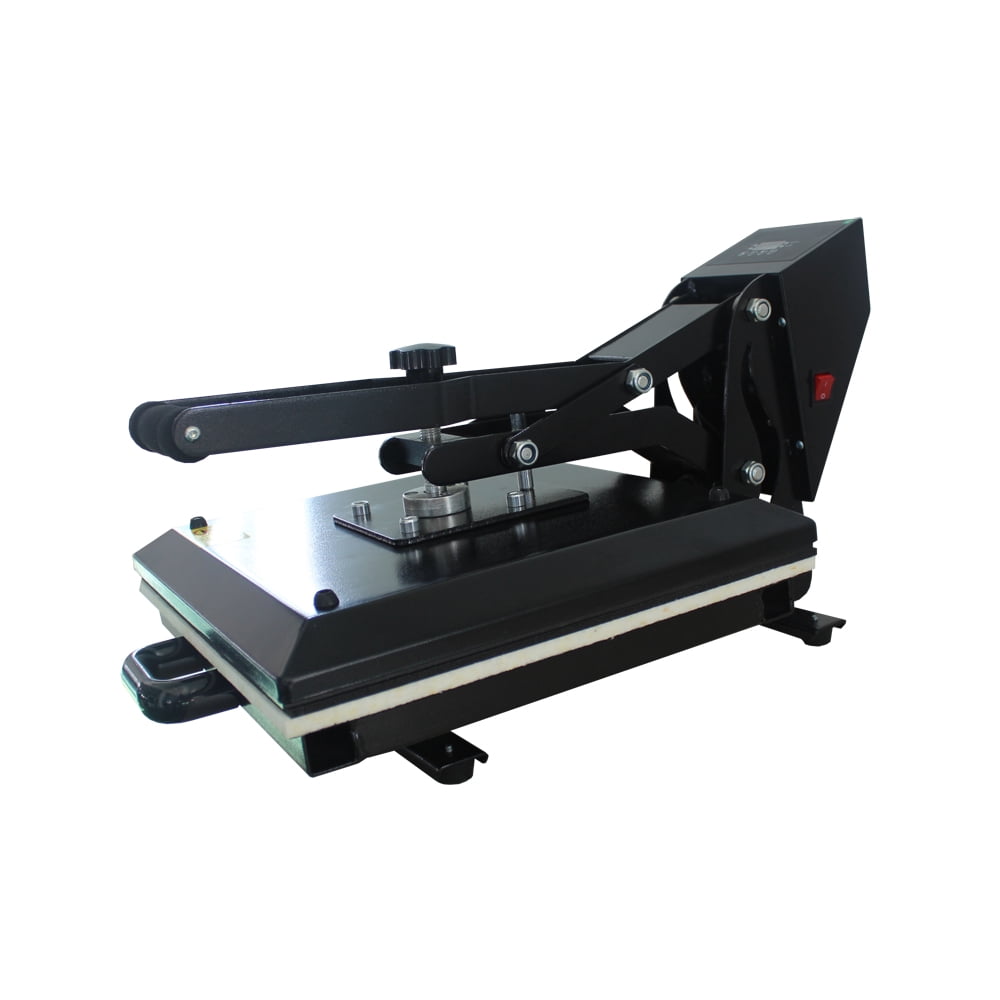 INTSUPERMAI Manual 15x15inch Flat Heat Press Machine 34inch Vinyl PU Cutting Plotter Ink Vinyl Sublimation Heat Press Kit