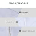 thumbnail image 4 of Halloweens Stealth Suit Traje de juego Traje de fiesta Disfraz para mujer Hombre (blanco), 4 of 5