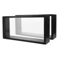 thumbnail image 1 of Display Frame Shadow Box Rectangular Wood And Acrylic Specimen Preservation For Office Decoration Simple Frame Design 2Pcs, 1 of 5