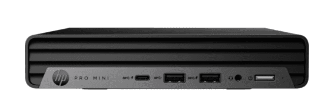 HP Pro Mini 400 Business Mini Desktop (Intel i5-14500T, Intel UHD 770 shared, 64GB DDR4, 1TB PCIe SSD, WiFi 6E, Bluetooth 5.3, 90W PSU, RJ-45, 2 Display Port, 1 x HDMI 2.1, Win 11 Pro)