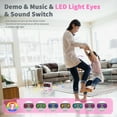 thumbnail image 3 of Robot Toy for Kids, Remote Control Robot Toy Intelligent Walking 360°Body Spinning Dancing with LED Eyes and Music, Demo Smart RC Robot Toys for Ages 3+ Boys Girls, Pink, 3 of 8