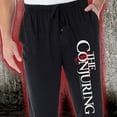 thumbnail image 3 of The Conjuring Men's Movie Film Logo Loungewear Sleep Bottoms Pajama Pants, 3 of 5