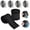 with stickers, variant on Floor Cable Cover for Carpet, 2 Rolls of 9.8ft Carpet Cord Protector, Carpet Cable Grip, Cable Management for Commercial Use, Offices, Exhibition Halls, Shopping Malls