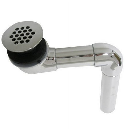 American Standard Commercial Offset Grid Drain with Overflow in Chrome