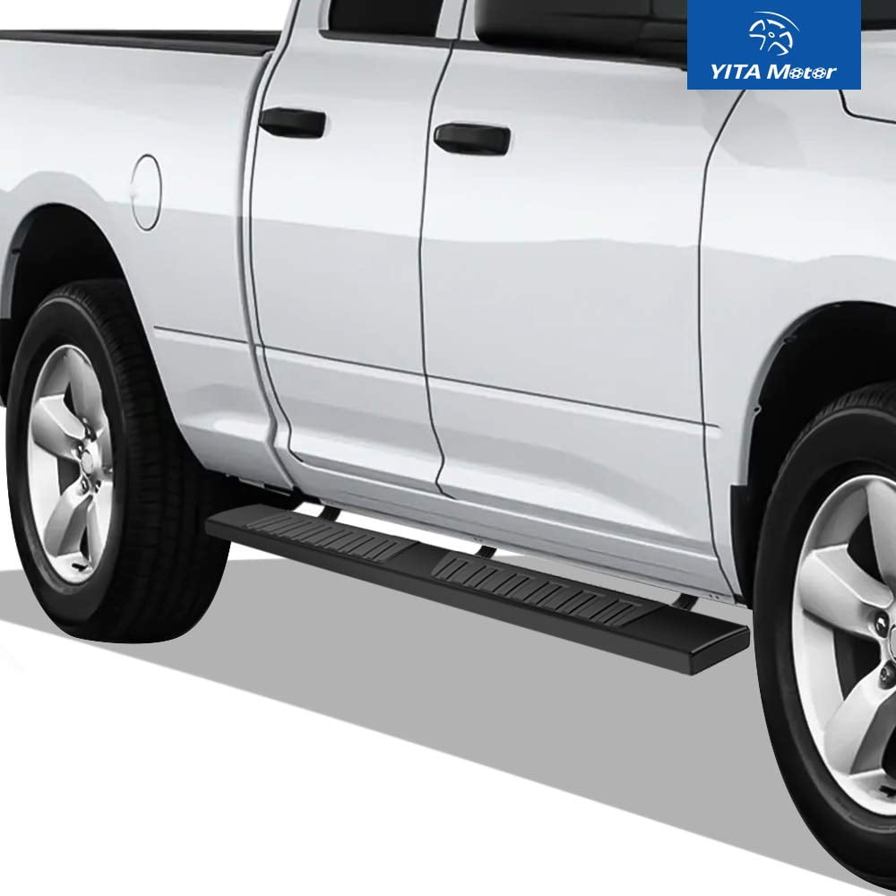 RVNI 6 inch Running Boards for 2009-2018 Dodge Ram 1500/2010-2024 Ram 2500/3500 Crew Cab Side Step Nerf Bars BLack Including 2019-2024 1500 Classic
