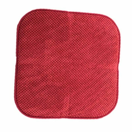 

Set Of 2 Memory Foam Chair Seat Cushion Pads Honeycomb Non-Slip Assorted Colors