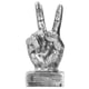 thumbnail image 2 of Escultura De Gesto De Victoria, Estilo Europa, Resina Creativa Retro, Escultura De Gesto De Dedo, Adorno De Espritorio, Decoración De Oficina En El Hogar, Estatua De, 2 of 7