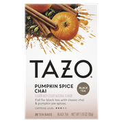 Tazo Chai Pumpkin Spice Tea Bags Black Tea 20 ct