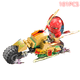 thumbnail image 3 of Figuras de acción de minimodelos de bloques de construcción de motocicletas ninja famosas de expertos técnicos, juguete de simulación de transformación de locomotoras, regalo, 3 of 4