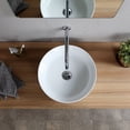 thumbnail image 2 of Nameeks Scarabeo 1807-No Hole Scarabeo Glam 16" Circular Ceramic Vessel Bathroom Sink -, 2 of 4