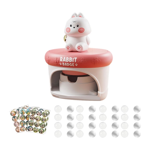 Fiocias Maker, Device, Cutting Press, Spindle Tool, DIY Creative, Sturdy PP Material, Suitable for Children's Arts And Crafts, School Proje Rabbit