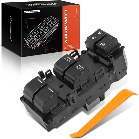 A-Premium Master Power Window Switch Compatible with Honda Pilot 2011, FWD, Replace# 35750SZAA31