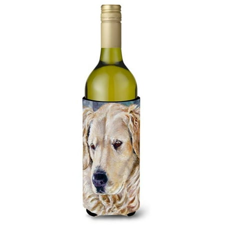 

Golden Retriver Contemplation Wine Bottle Beverage insulator Hugger