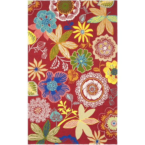 Safavieh Four Seasons Abram Novelty Flowers Area Rug Or Runner