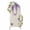 Purple Beige, variant on Arch Backdrop 4 Ft, Wisteria Spandex Stretch Fitted Arch Cover, Round Top Chiara Arches Stand Backdrop Cover for Wedding Birthday Party Baby Shower Purple Flowers Butterflies Vintage Spring