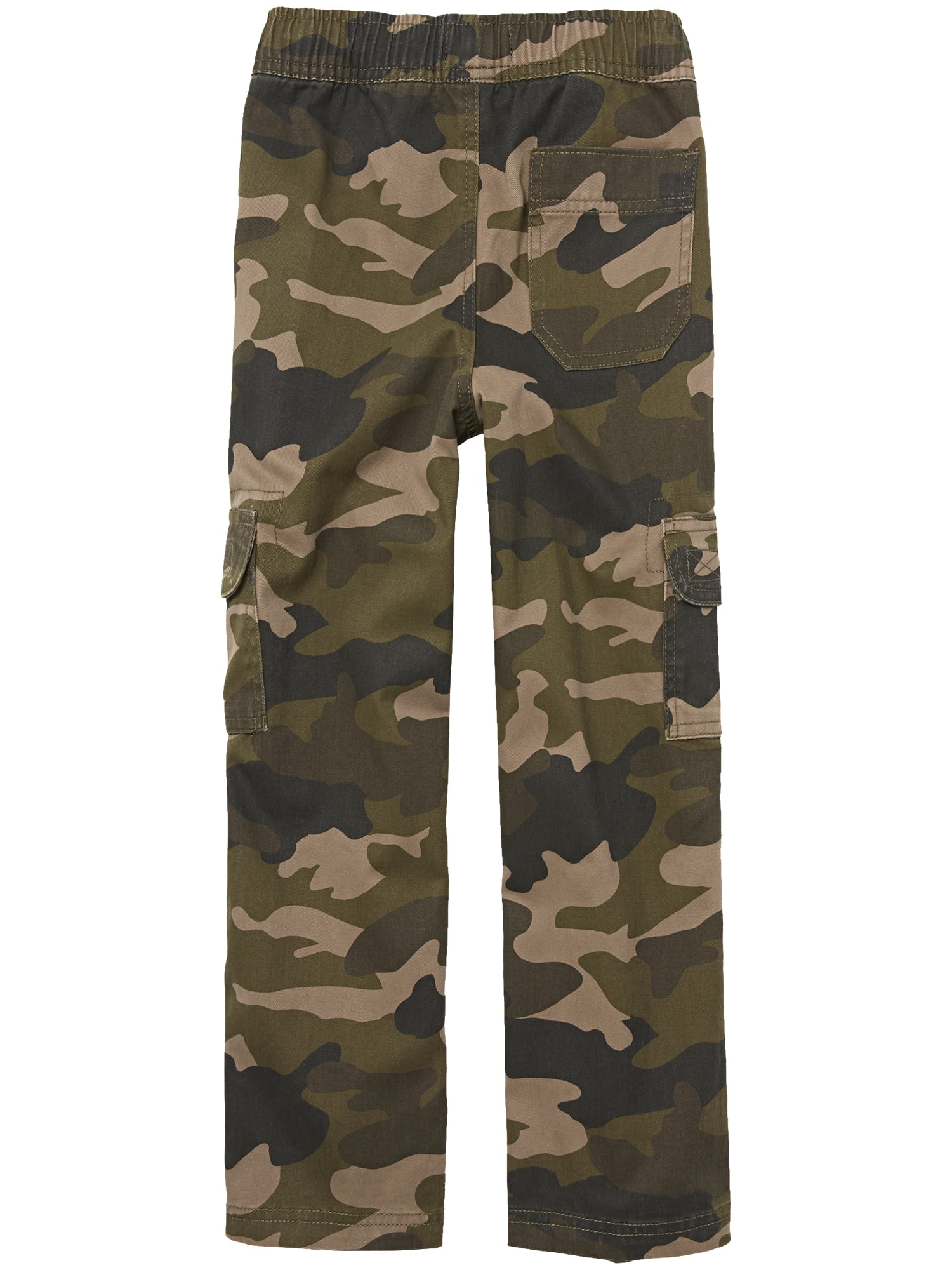 The Children's Place Boys Pull-On Camo Cargo Pant, 2-Pack, Sizes 4-18