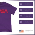 thumbnail image 6 of Vintage NASA Worm Logo T-shirt Astronaut Space Exploration Emblem Men's Tee, 6 of 7