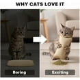 thumbnail image 6 of Interactive Catnip Chew Toy with 6000mg A+ Organic Catnips, Catnip Kicker Pillow Sisal, Indoor Kitten Scratching and Kicker Toys, Drives Bored Cats Crazy with Fun Interactive Chew, 6 of 6