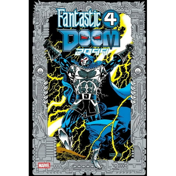 Fantastic Four/Doom 2099 Omnibus Pat Broderick Cover, (Hardcover)