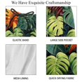 thumbnail image 4 of luoweisi Men's Beach Shorts Quick Dry Swim Trunks with Mesh Lining Tropical Leaves L, 4 of 5