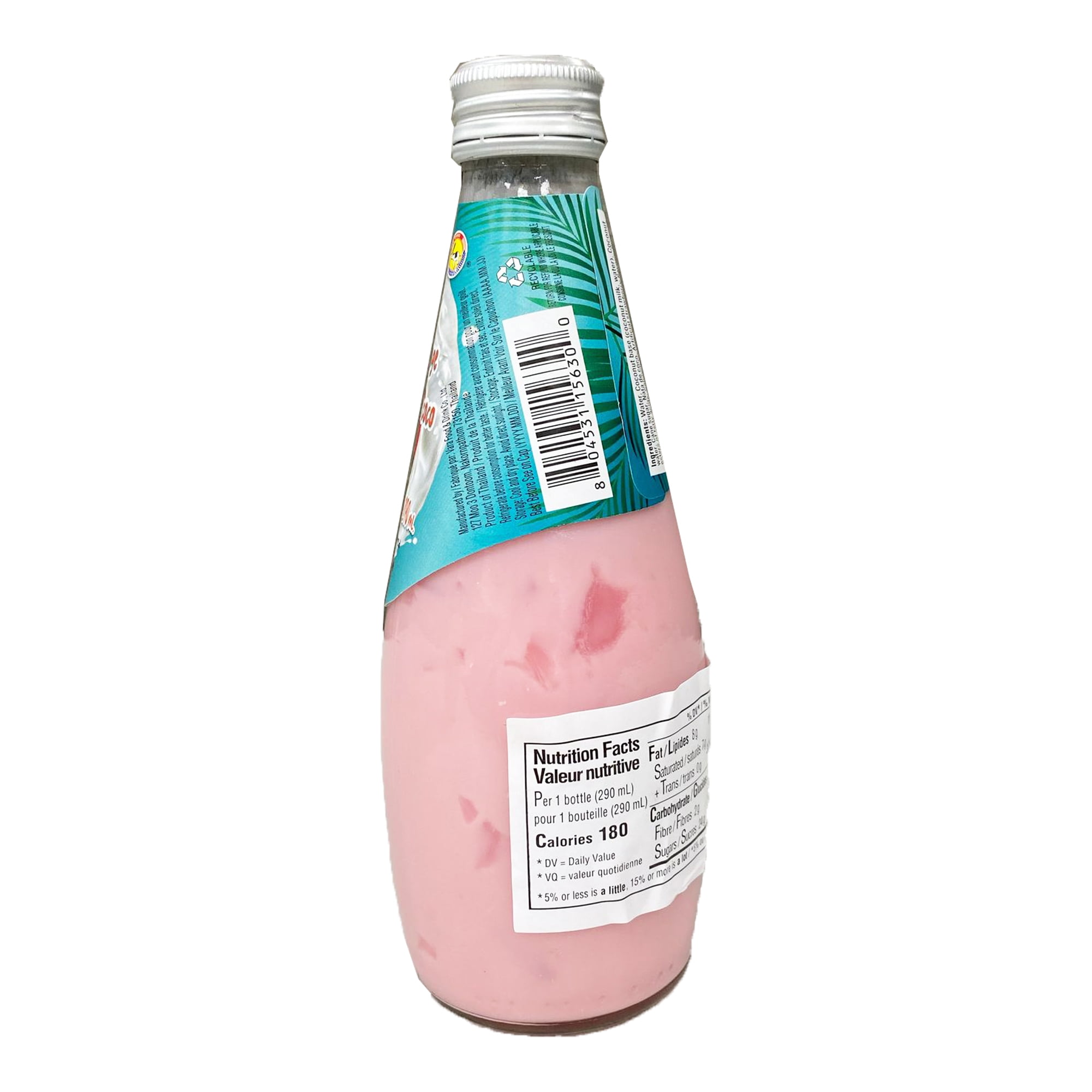 TAS COCONUT MILK BEVERAGE - STRAWBERRY, COCONUT MILK BEVERAGE - STRAWBERRY