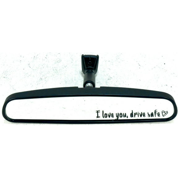 Pre-Owned 2018-2025 Toyota Camry Interior Mirror Pre-Crash System Manual Dimming Black OEM - Verify Specific Vehicle Fitment In Description - (Good)