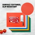 thumbnail image 6 of Hakka Commercial Grade Cutting Board for Kitchens,Plastic Chopping Board, 20 x 15 x 1/2 Inch, Multi-Color 6 of Pack Set,NSF Certified,for Vegetable Meat or Cheese, 6 of 7