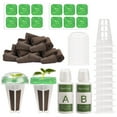 thumbnail image 1 of Grow Sponges And Baskets For Hydroponic Growing System Seed Pods Kit, 1 of 18