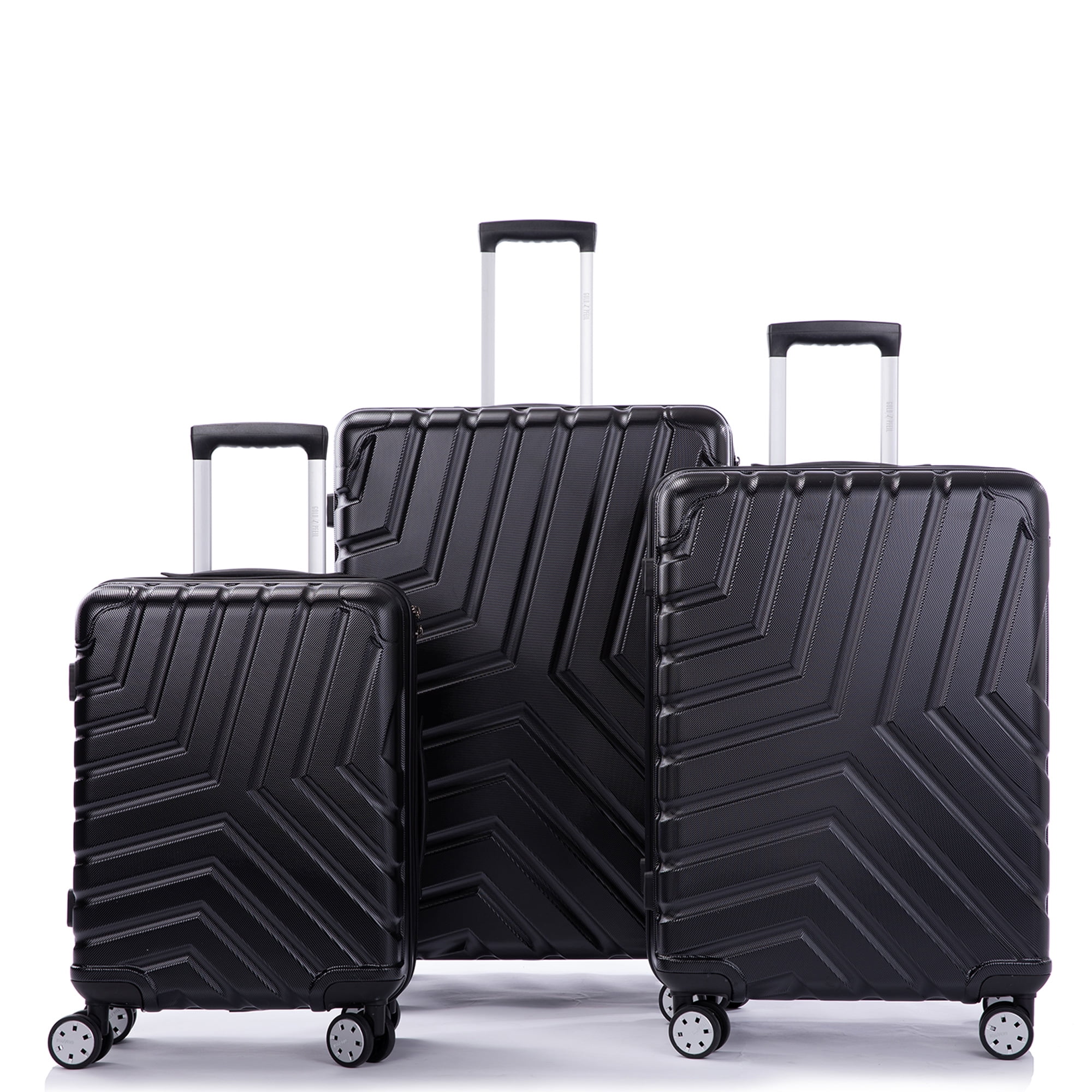 Male and Female Lightweight ABS Portable Consignment Suitcase Trolley Case Lock 4 Wheels CLOUD Luggage Sets Travel Suitcase Color : Red, Size : 20 inches 
