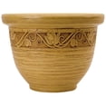thumbnail image 2 of Akro-Mils Lawn & Garden Glaze Resin Pot Planter (Set of 3), 2 of 5